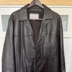 Men’s leather jacket